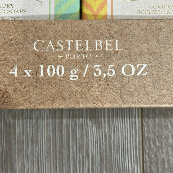 Set of 4 Castelbel Porto Luxury Scented Soaps Gift Set - Picture 2 of 13